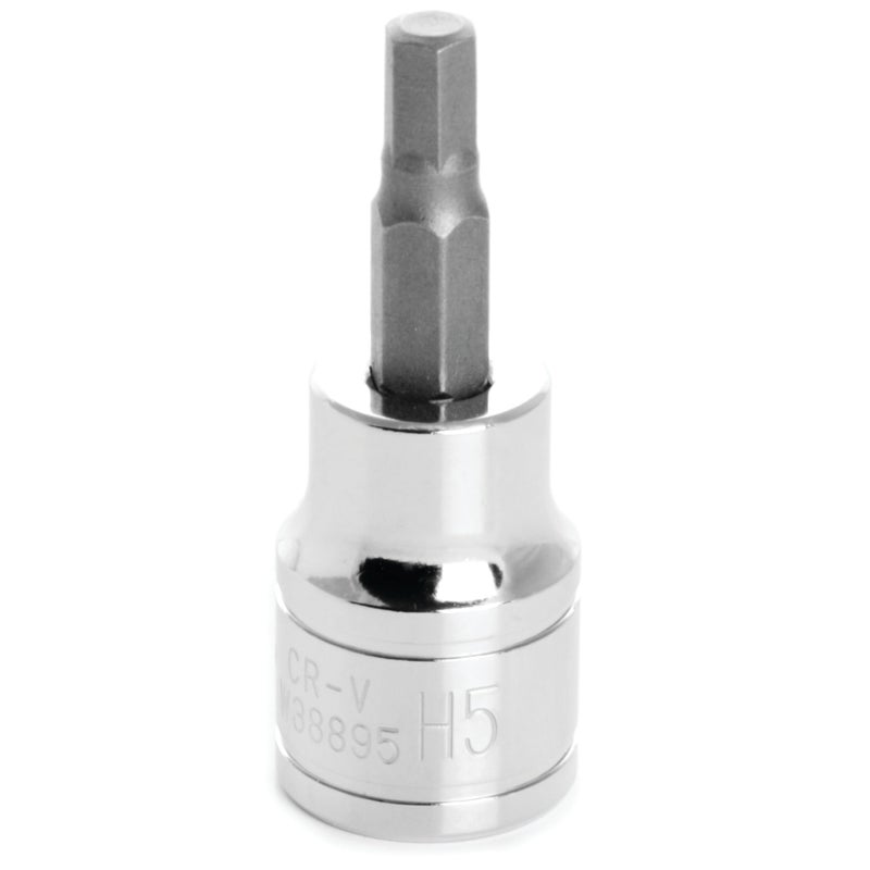 Performance Tool W38895 Hex Bit Socket, 3/8-Inch Drive, 5mm